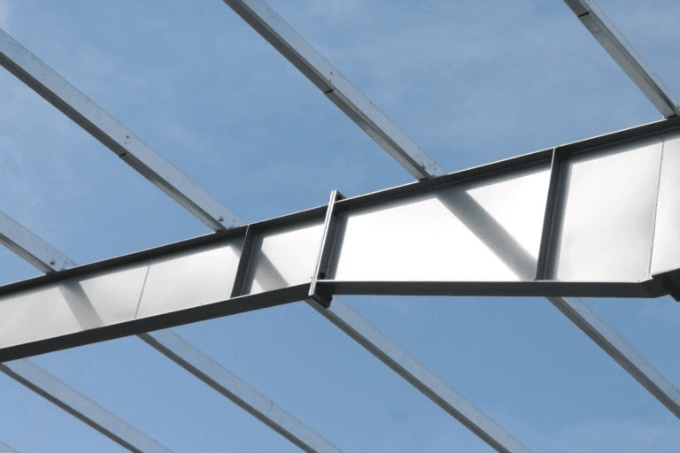 Steel beams construction